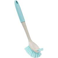 Jvl Anti-bac Dish Brush With Extra Bristles, Blue
