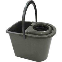 Jvl 15 Litre Recycled Plastic Mop Bucket Grey, Grey