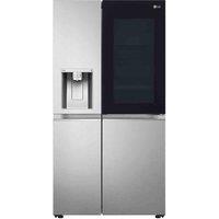 LG GSXV90BSAE Instaview Thinq American Fridge Freezer - Stainless Steel