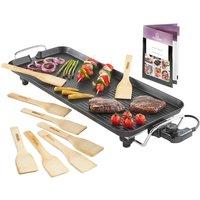 Misterchef MC-50970 1800W Teppanyaki Grill - Black, Black