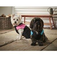 Bunty Dog Puffer Jacket - Blue - X-Small, Blue