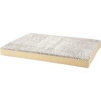 Bunty Ultra Soft Fur Washable Dog Pet Mattress - Cream - Medium, Cream
