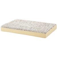 Bunty Ultra Soft Fur Washable Dog Pet Mattress - Cream - Small, Cream