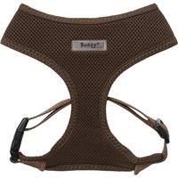 Bunty Soft Mesh Adjustable Dog Harness with Rope Lead - Brown - Medium, Brown