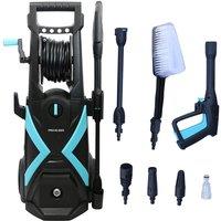 Pro-kleen Electric Jet Washer 1650Bar High Power Pressure 2.2Kw - Black & Blue, Multi