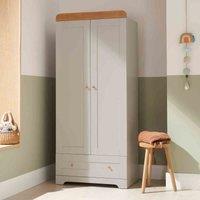 Tutti Bambini Rio Wardrobe Dove Grey Oak, Grey