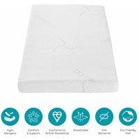 Tutti Bambini Eco Fibre Deluxe Cot Bed Mattress 70 X 140 Cm