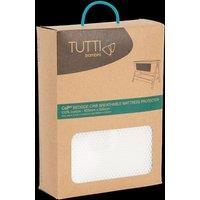 Tutti Bambini Cozee Breathable Mattress Protector, Cream