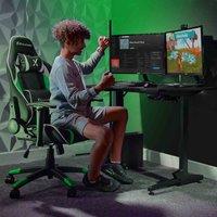 X Rocker Agility Junior PC Gaming Chair - Green, Green