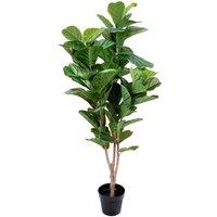 Greenbrokers Artificial Fiddleleaf Tree X 54 Leaves 150Cm, Green