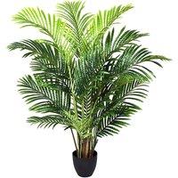 Greenbrokers Artificial Areca Phoenix Palm Tree 115Cm 4Ft, Green