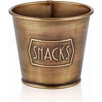 Rozi Snack Bowl - Gold, Gold