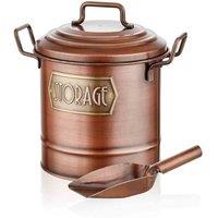 Rozi Kitchen Storage Bin - Copper, Brown