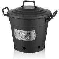 Rozi Potato And Onion Bin - Black, Black