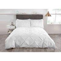 Rapport Home Super King Balmoral Duvet Set - White, White