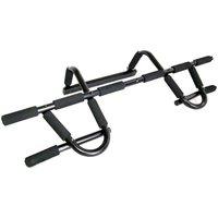 ENER-J Pull Up Chin Up Bar, Black