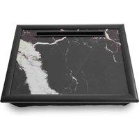 Interiors By Ph Marble Lap Tray, Black
