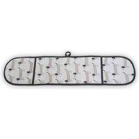 Interiors By Ph Sausage Dog Double Oven Glove, Black