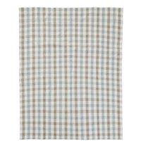 Interiors By Ph Toasted Elmwood And Desert Sage Fabric Tablecloth, Multi
