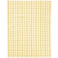 Interiors By Ph Garden Yellow Fabric Tablecloth, Multi