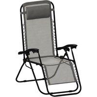 Garden Vida 2 Pack Zero Gravity Chairs - Grey, Grey