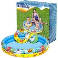 Bestway Paddling Pool Set - 122 X 20 Cm