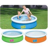 Bestway Fast Set Swimming Pool 5' X 15inch For Kids And Adults
