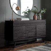 Crossland Grove Soho Boutique 3Dr 2 Doorawer Sideboard, Black