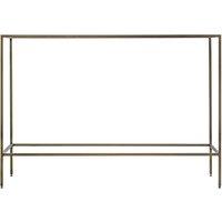 Crossland Grove Porto Console Table Champagne, Gold