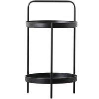 Crossland Grove Brennen Side Table Black, Black