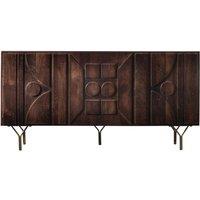 Crossland Grove Crofton 3 Door Sideboard, Brown