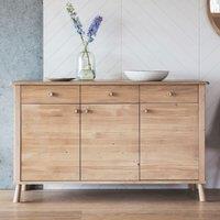 Crossland Grove Oxford 3 Door 3 Drawer Sideboard