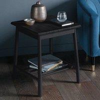 Crossland Grove Oxford Side Table Black, Black