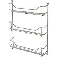 Closetmaid Premium Kitchen Spice Rack, Silver