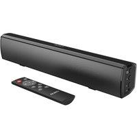 Majority Bowfell Compact Soundbar 50W Black, Black