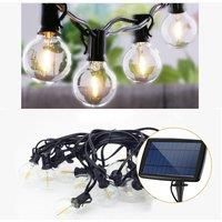 Ener-j Solar LED String Lights, White