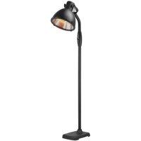 Shadow Diffusion Floor Lamp 2.5Kw Patio Heater, Black