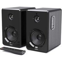 Majority D40 Bookshelf Active Speakers, Black