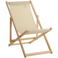 Interiors By PH Cream Deck Chair, Cream