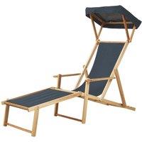 Interiors By PH Khaki Lounger, Brown