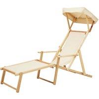 Interiors By PH Cream Lounger, Brown