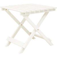 Interiors By PH White Folding Table, White