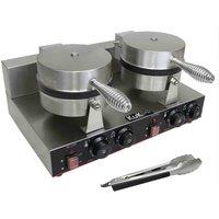 KuKoo 24318 Double Waffle Maker - Stainless Steel, Silver