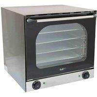 KuKoo 10166 60cm Wide Convection Baking Oven - Black