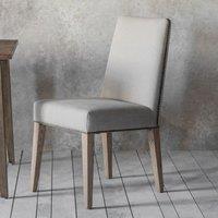 Crossland Grove Lex Dining Chair Cement Linen Set of 2 Cream, Cream