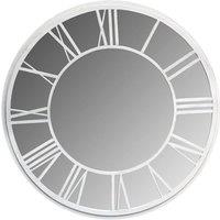 Suntime 92cm Round Garden Mirror, White