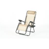 Suntime Royale Relaxer with Cup Holder - Copper, Brown