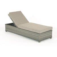 Suntime Portofino Sun Lounger, Grey