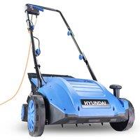 Hyundai 1500w 32cm Electric Lawn Scarifier/Aerator/Lawn Rake 230v HYSC1532E, Blue