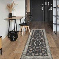 Washarug Persian Classics Runner Farah 60X180cm Black, Black